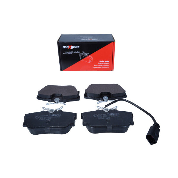 MAXGEAR KLOCKI HAMULCOWE VW TYŁ T4 90-97 1 CZUJNIK