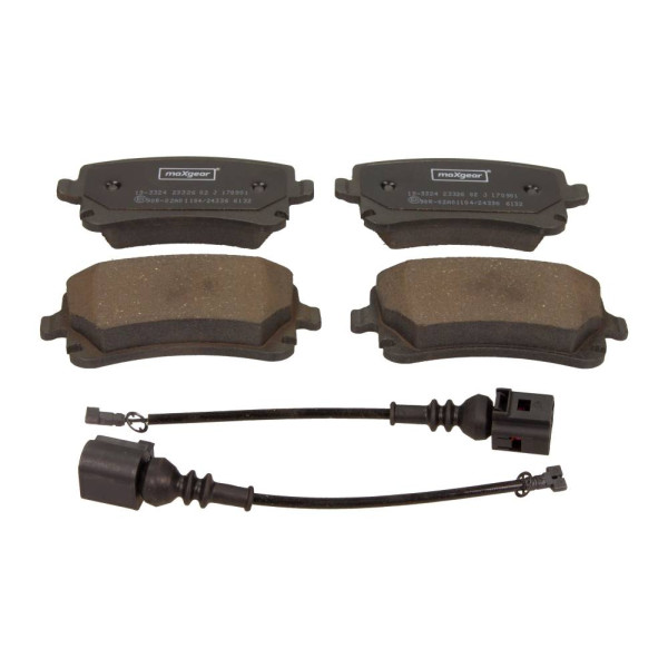 MAXGEAR KLOCKI HAMULCOWE VW TYŁ T5 03-/A4/A6/A8 04- 2 CZUJNIKI