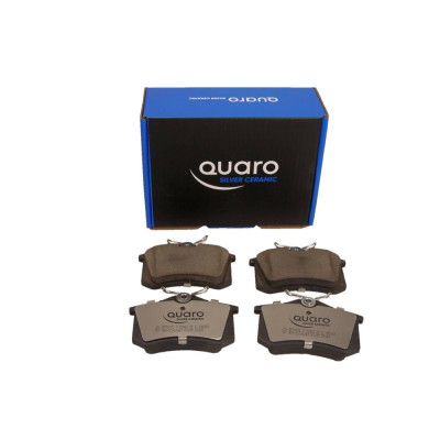 QUARO KLOCKI HAMULCOWE VW TYŁ GOLF/VENTO/PASSAT/POLO/A4/A6/RENAULT 88-05 GR 15,2MM SILVER CERAMIC
