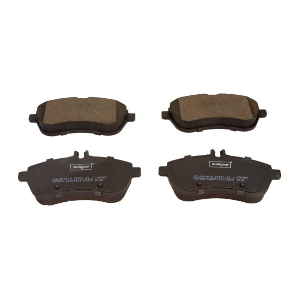 MAXGEAR KLOCKI HAMULCOWE MERCEDES PRZÓD W204 C180-300 BEZ SPORT