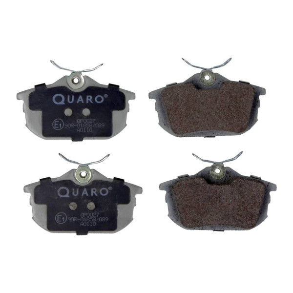 QUARO KLOCKI HAMULCOWE MITSUBISHI TYŁ COLT 06-/VOLVO S40
