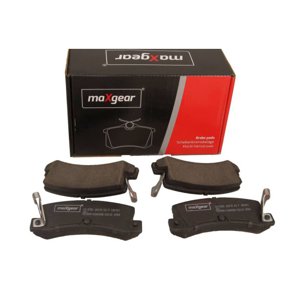MAXGEAR KLOCKI HAMULCOWE TOYOTA TYŁ COROLLA 1,4-2,0 D 85-00