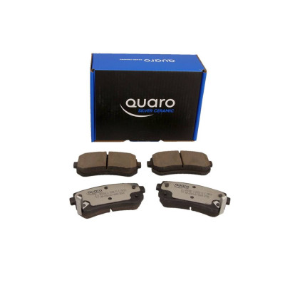 QUARO KLOCKI HAMULCOWE KIA TYŁ CEE'D 06-/I30/I20/RIO/IX35/ACCENT/SPORTAGE SILVER CERAMIC