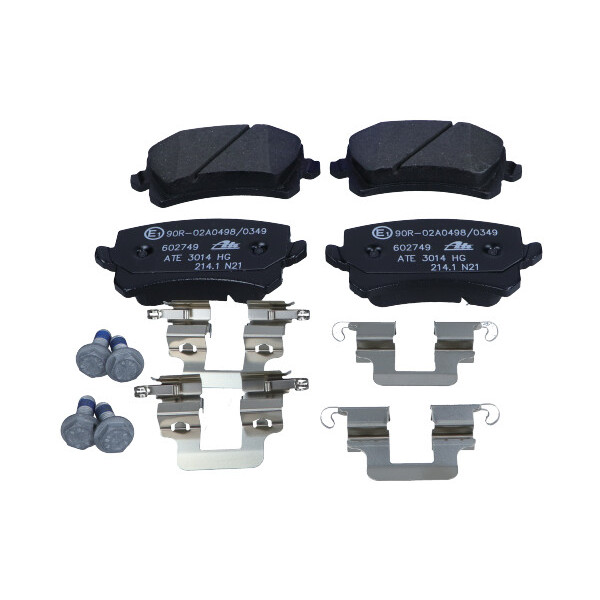 ATE KLOCKI HAMULCOWE AUDI TYŁ A3/A4/A6/Q3/TT 1,2-4,2 00-14