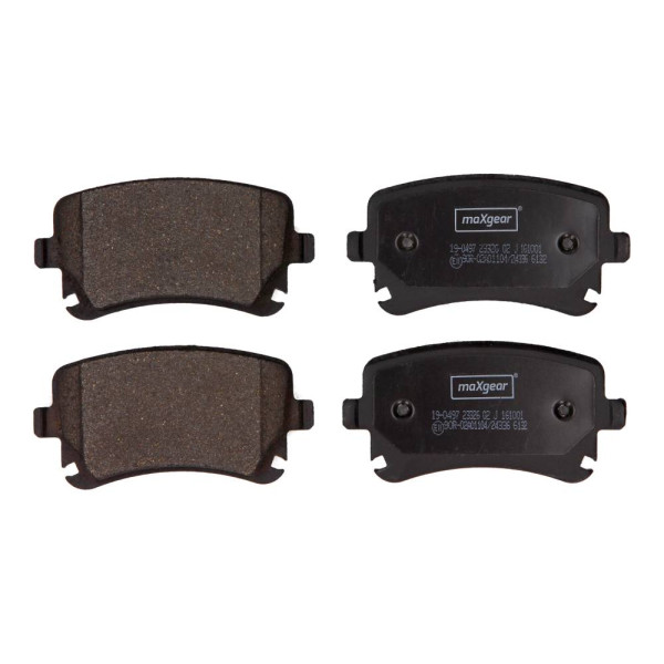 MAXGEAR KLOCKI HAMULCOWE VW TYŁ T5 03-/A4/A6/A8 04- BEZ CZUJNIKA