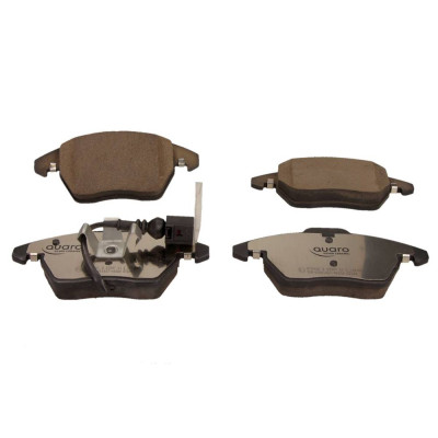 QUARO KLOCKI HAMULCOWE VW PRZÓD CC/GOLF/JETTA/PASSAT/TOURAN 03- KLOCEK ZEW 155MM!!! SILVER CERAMIC