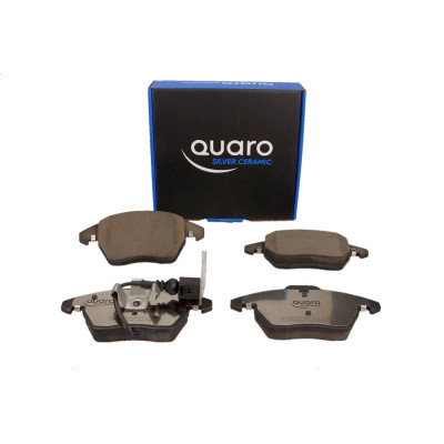 QUARO KLOCKI HAMULCOWE VW PRZÓD CC/GOLF/JETTA/PASSAT/TOURAN 03- KLOCEK ZEW 155MM!!! SILVER CERAMIC