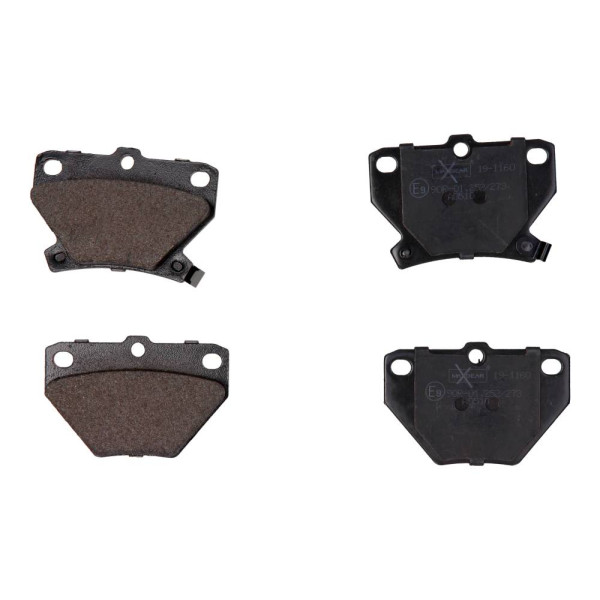 MAXGEAR KLOCKI HAMULCOWE TOYOTA TYŁ COROLLA 02-/YARIS 99-/PRIUS 00-