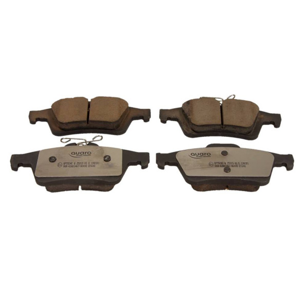 QUARO KLOCKI HAMULCOWE FORD TYŁ FOCUS 11-/C-MAX 10-/CONNECT/VOLVO/PEUGEOT 508 SILVER CERAMIC
