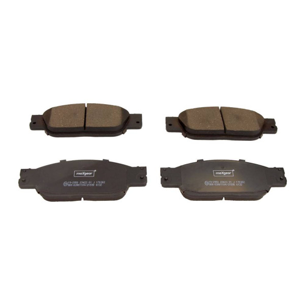 MAXGEAR KLOCKI HAMULCOWE JAGUAR PRZÓD S-TYPE 99-06