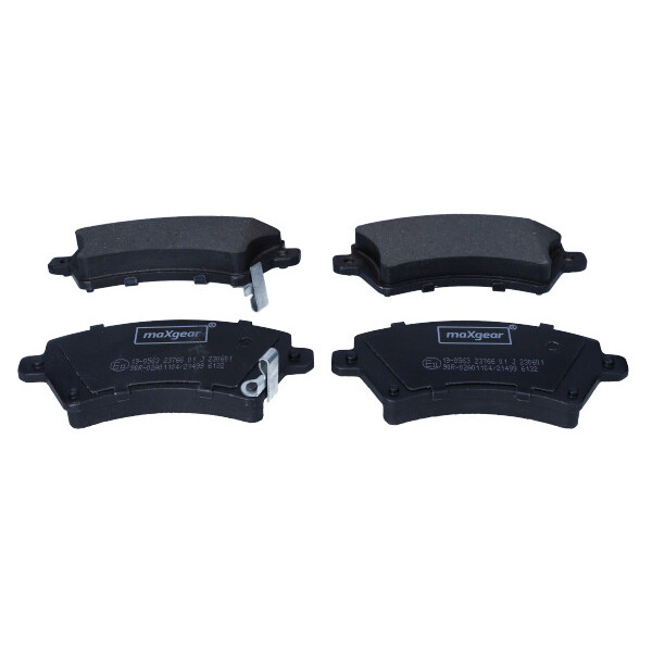 MAXGEAR KLOCKI HAMULCOWE TOYOTA PRZÓD COROLLA 01- UK