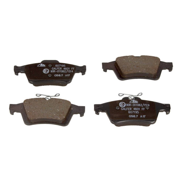 ATE KLOCKI HAMULCOWE OPEL TYŁ VECTRA C/FOCUS/MAZDA/VOLVO/RENAULT