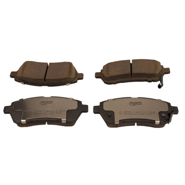 QUARO KLOCKI HAMULCOWE FORD PRZÓD FIESTA 08-/MAZDA 2/SWIFT 07-/DAIHATSU SIRION/MATERIA 05- SILVER CERAMIC