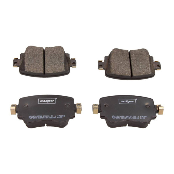MAXGEAR KLOCKI HAMULCOWE SKODA TYŁ OCTAVIA 12-/A1/LEON 12-