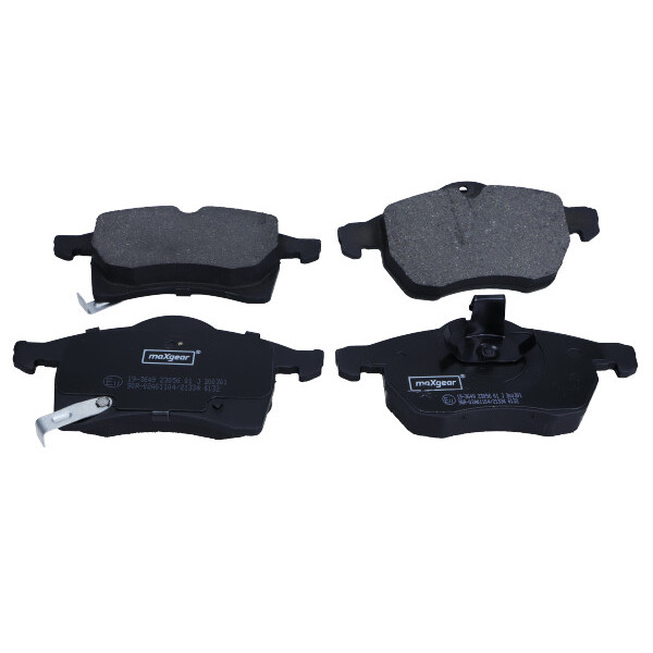 MAXGEAR KLOCKI HAMULCOWE OPEL PRZÓD ASTRA/ZAFIRA 98- Z CZUJNIKIEM