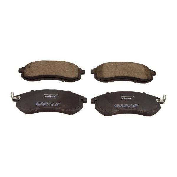 MAXGEAR KLOCKI HAMULCOWE MITSUBISHI PRZÓD L200 96-07