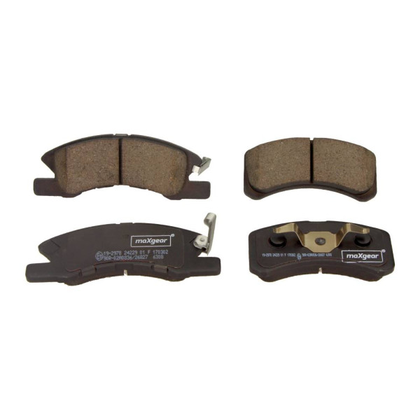 MAXGEAR KLOCKI HAMULCOWE DAIHATSU PRZÓD CHARADE/CUORE/TREVIS 1,0 03-
