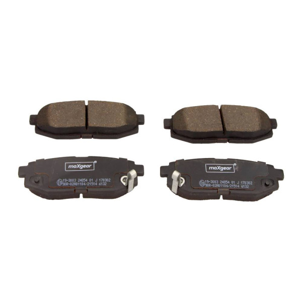 MAXGEAR KLOCKI HAMULCOWE SUBARU TYŁ OUTBACK/TRIBECA 3,0-3,6 06-