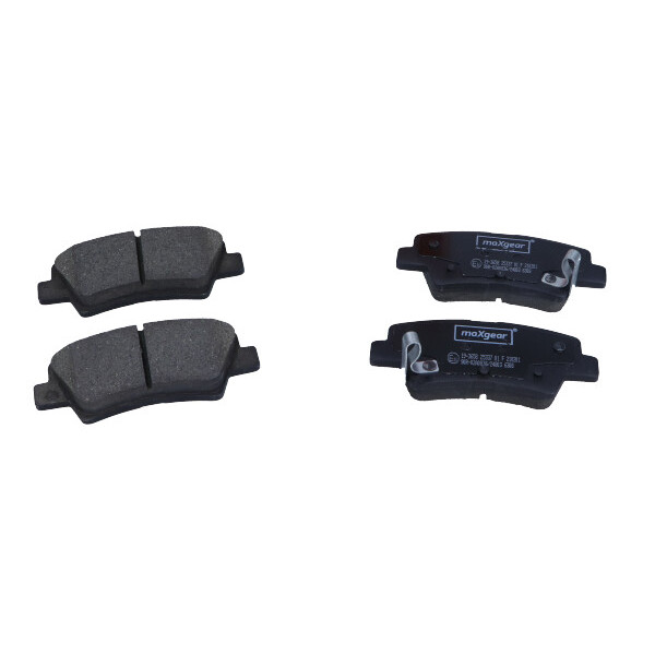 MAXGEAR KLOCKI HAMULCOWE KIA TYŁ CARENS/SOUL 1,6-2,0 GDI 13-